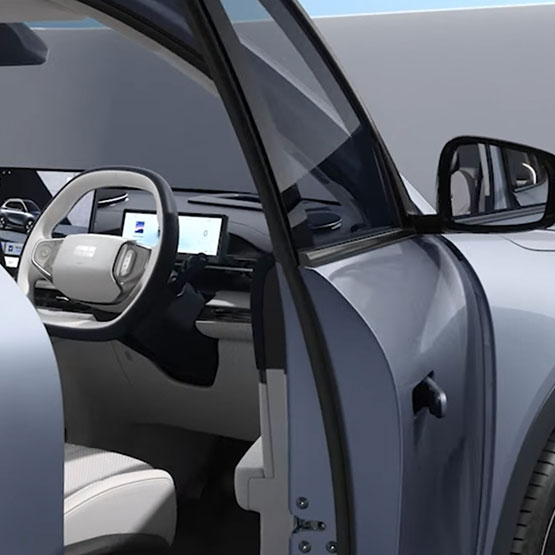 Geely EX5 door opening