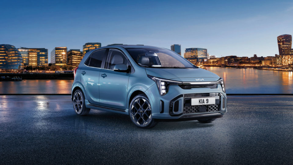 Front angled view of Kia Picanto