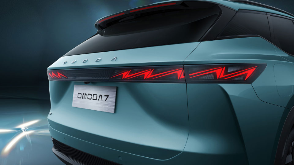 OMODA 7 rear lights